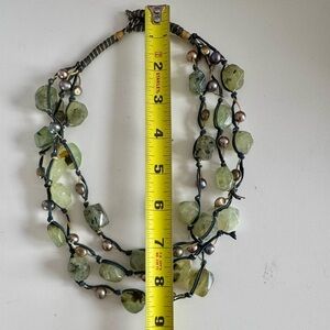 Triple Strand Artisan Necklace